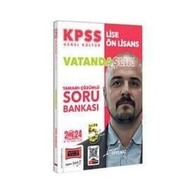 Yargı Yayınları 2024 KPSS Lise Ön Lisans 5Yüz Vatandaşlık Tamamı Çözümlü Soru Bankası