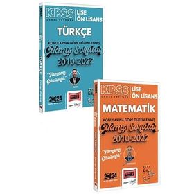 Yargı Yayınları 2024 KPSS Lise Ön Lisans Genel Yetenek Konularına Göre Düzenlenmiş 2010-2022 Tamamı Çözümlü Çıkmış Sorular Seti