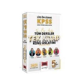 Yargı Yayınları 2024 KPSS Lise Ön Lisans GK-GY 5Yüz Ekibi 5'i Bir Arada Tüm Dersler Tek Kitap Konu Anlatımı