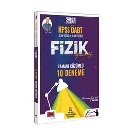 Yargı Yayınları - 2024 KPSS ÖABT Fizik Öğretmenliği Tamamı Çözümlü 10 Deneme