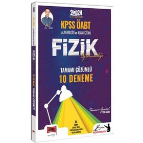 Yargı Yayınları - 2024 KPSS ÖABT Fizik Öğretmenliği Tamamı Çözümlü 10 Deneme