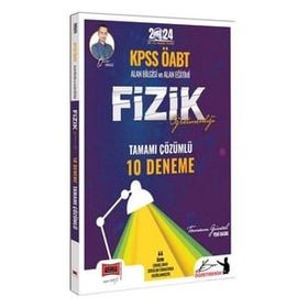 Yargı Yayınları - 2024 KPSS ÖABT Fizik Öğretmenliği Tamamı Çözümlü 10 Deneme