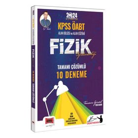 Yargı Yayınları - 2024 KPSS ÖABT Fizik Öğretmenliği Tamamı Çözümlü 10 Deneme