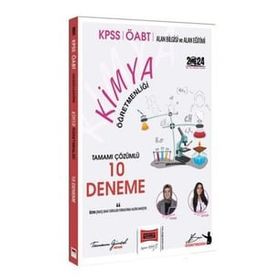 Yargı Yayınları - 2024 ÖABT Kimya Tamamı Çözümlü 10 Deneme Sınavı