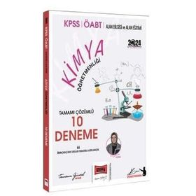 Yargı Yayınları - 2024 ÖABT Kimya Tamamı Çözümlü 10 Deneme Sınavı