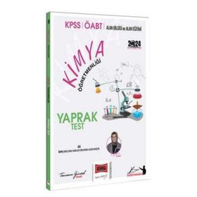 Yargı Yayınları - 2024 ÖABT Kimya Yaprak Test