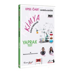 Yargı Yayınları - 2024 ÖABT Kimya Yaprak Test