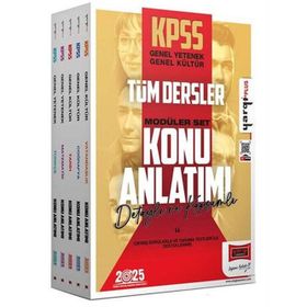 Yargı Yayınları 2025 KPSS GK-GY Konu Anlatımlı Modüler Set