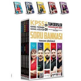 Yargı Yayınları 2026 KPSS 5 Kitap Genel Yetenek Genel Kültür Tüm Dersler Tamamı Çözümlü Modüler Soru Bankası Seti