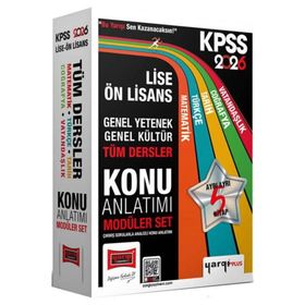 Yargı Yayınları 2026 KPSS 5 Kitap Lise Ön Lisans GK-GY Tüm Dersler Konu Anlatımı Modüler Set