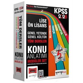 Yargı Yayınları 2026 KPSS 5 Kitap Lise Ön Lisans GK-GY Tüm Dersler Konu Anlatımı Modüler Set