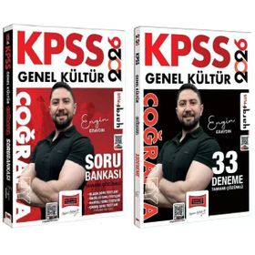 Yargı Yayınları 2026 KPSS Coğrafya Soru Bankası ve 33 Deneme 2'li Set