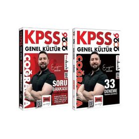 Yargı Yayınları 2026 KPSS Coğrafya Soru Bankası ve 33 Deneme 2'li Set