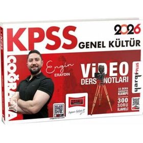 Yargı Yayınları 2026 KPSS Genel Kültür Coğrafya Video Ders Notları