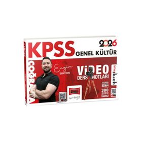 Yargı Yayınları 2026 KPSS Genel Kültür Coğrafya Video Ders Notları