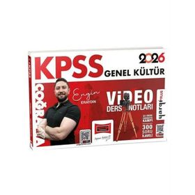 Yargı Yayınları 2026 KPSS Genel Kültür Coğrafya Video Ders Notları