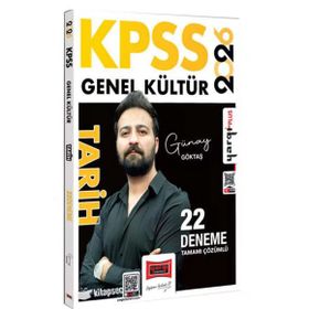 Yargı Yayınları 2026 KPSS Genel Kültür Tamamı Çözümlü Tarih 22 Deneme