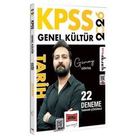 Yargı Yayınları 2026 KPSS Genel Kültür Tamamı Çözümlü Tarih 22 Deneme