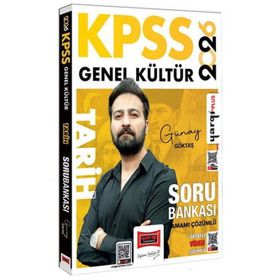 Yargı Yayınları 2026 KPSS Genel Kültür Tamamı Çözümlü Tarih Soru Bankası