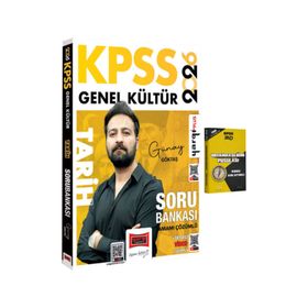Yargı Yayınları 2026 KPSS Genel Kültür Tamamı Çözümlü Tarih Soru Bankası