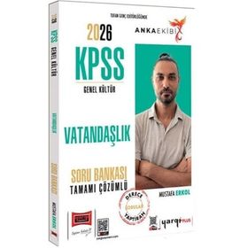 Yargı Yayınları 2026 KPSS Genel Kültür Tamamı Çözümlü Vatandaşlık Soru Bankası