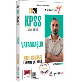Yargı Yayınları 2026 KPSS Genel Kültür Tamamı Çözümlü Vatandaşlık Soru Bankası
