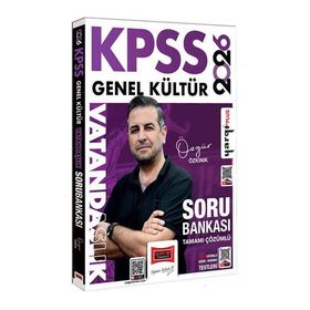 Yargı Yayınları 2026 KPSS Genel Kültür Tamamı Çözümlü Vatandaşlık Soru Bankası