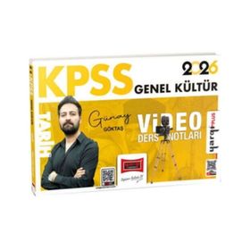 Yargı Yayınları 2026 KPSS Genel Kültür Tarih Video Ders Notları