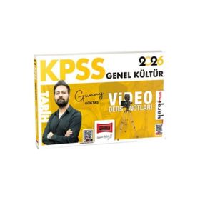 Yargı Yayınları 2026 KPSS Genel Kültür Tarih Video Ders Notları
