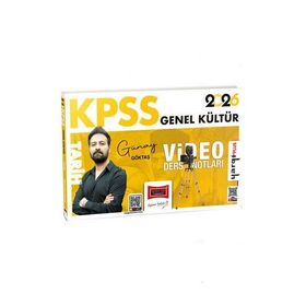 Yargı Yayınları 2026 KPSS Genel Kültür Tarih Video Ders Notları