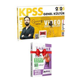 Yargı Yayınları 2026 KPSS Genel Kültür Tarih Video Ders Notları