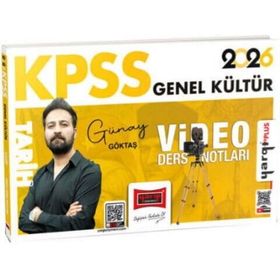 Yargı Yayınları 2026 KPSS Genel Kültür Tarih Video Ders Notları