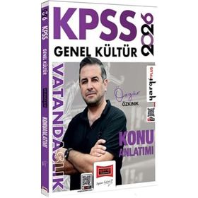 Yargı Yayınları 2026 KPSS Genel Kültür Vatandaşlık Konu Anlatımı
