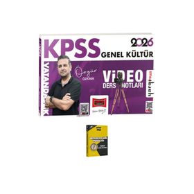 Yargı Yayınları 2026 KPSS Genel Kültür Vatandaşlık Video Ders Notları