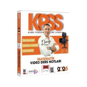 Yargı Yayınları 2026 KPSS Genel Yetenek Matematik Video Ders Notları