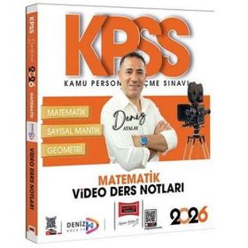 Yargı Yayınları 2026 KPSS Genel Yetenek Matematik Video Ders Notları