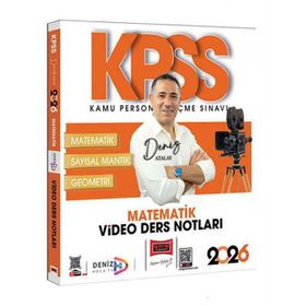 Yargı Yayınları 2026 KPSS Genel Yetenek Matematik Video Ders Notları