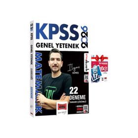 Yargı Yayınları 2026 KPSS Genel Yetenek Tamamı Çözümlü Matematik 22 Deneme