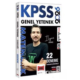 Yargı Yayınları 2026 KPSS Genel Yetenek Tamamı Çözümlü Matematik 22 Deneme