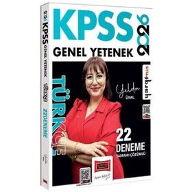 Yargı Yayınları 2026 KPSS Genel Yetenek Tamamı Çözümlü Türkçe 22 Deneme