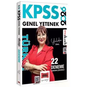 Yargı Yayınları 2026 KPSS Genel Yetenek Tamamı Çözümlü Türkçe 22 Deneme