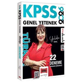 Yargı Yayınları 2026 KPSS Genel Yetenek Tamamı Çözümlü Türkçe 22 Deneme