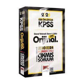 Yargı Yayınları 2026 KPSS Lise Ön Lisans GK GY Orijinal 2010-2024 Konu Konu Çıkmış Sorular