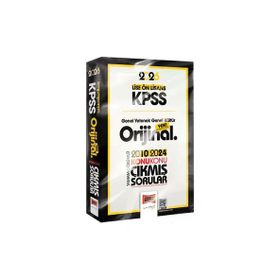Yargı Yayınları 2026 KPSS Lise Ön Lisans GK GY Orijinal 2010-2024 Konu Konu Çıkmış Sorular