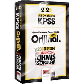 Yargı Yayınları 2026 KPSS Lise Ön Lisans GK GY Orijinal 2010-2024 Konu Konu Çıkmış Sorular