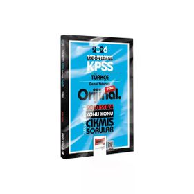 Yargı Yayınları 2026 KPSS Lise Önlisans Türkçe Orijinal 2010-2024 Konu Konu Çıkmış Sorular