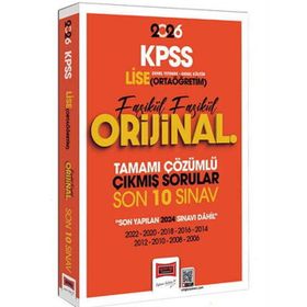 Yargı Yayınları 2026 KPSS Lise Ortaöğretim GK-GY Fasikül Fasikül Orijinal Tamamı Çözümlü Çıkmış Son 10 Sınav