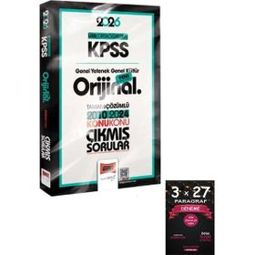Yargı Yayınları 2026 KPSS Lise Ortaöğretim GK-GY Orijinal 2010-2024 Konu Konu Çıkmış Sorular