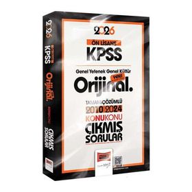 Yargı Yayınları 2026 KPSS Ön Lisans GK-GY Orijinal 2010-2024 Konu Konu Çıkmış Sorular