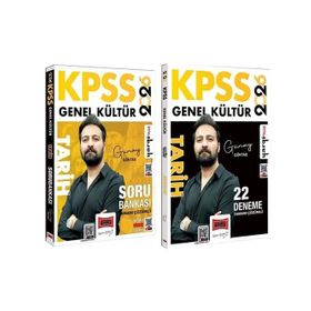 Yargı Yayınları 2026 KPSS Tarih Soru Bankası ve 22 Deneme 2'li Set